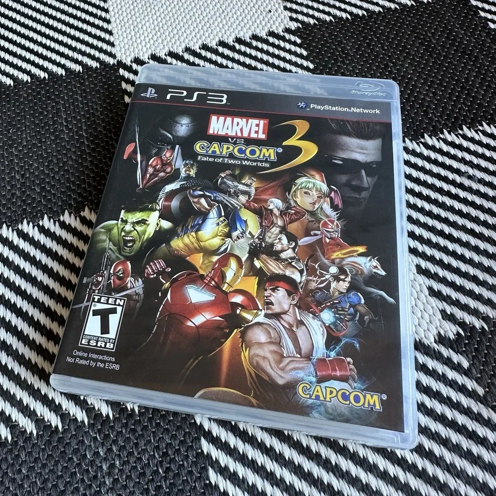Marvel Vs. Capcom 3 Fate Of Two Worlds / PlayStation 3 PS3 / CIB / Clean / Read